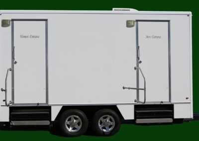 6 Stall Executive Restroom Trailer